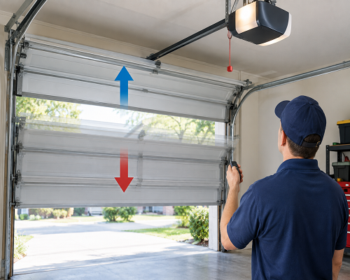 Garage Door Opens Then Closes Immediately: Causes & Solutions
